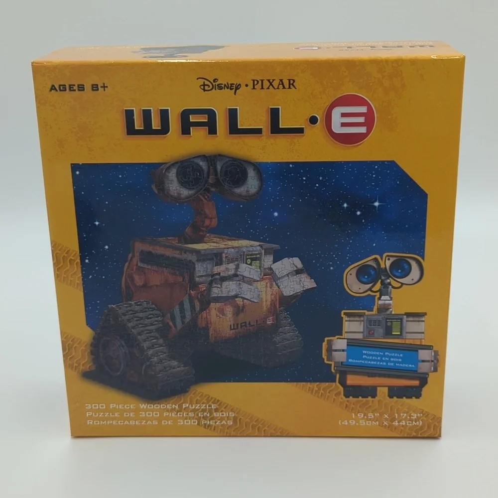 Disney Pixar WALL-E 300 Piece Puzzle Wooden 19.5 Inch By 17.3 Inch Kids Games
